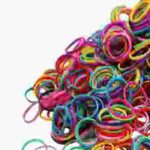 small colored rubber bands per 5