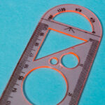 مسطرة اشكال فن