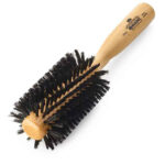 Round wooden hair Brush