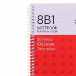 Notebook 80 paper سلك كبير